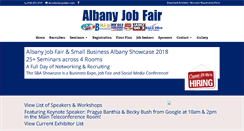 Desktop Screenshot of albanyjobfair.com